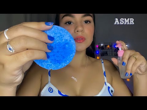 ASMR - LIMPANDO E HIDRATANDO SEU ROSTINHO  | MUITO RELAXANTE