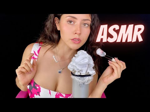 ASMR SUPER RELAJANTE ✨sonidos de espuma y brochas ✨ MUCHOS SONIDOS RICOS