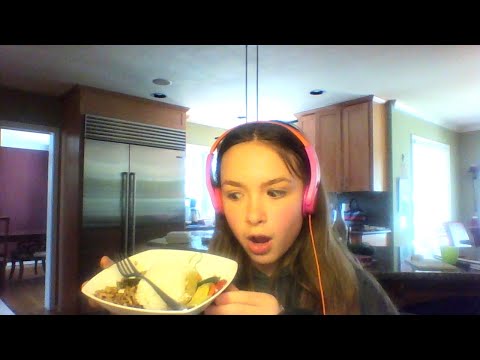 ASMR Eating my lunch :)