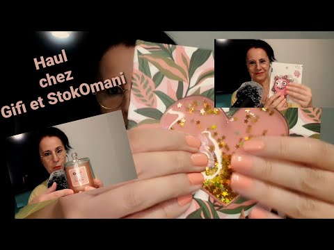 Asmr francais  Haul chez Gifi et StokOmani