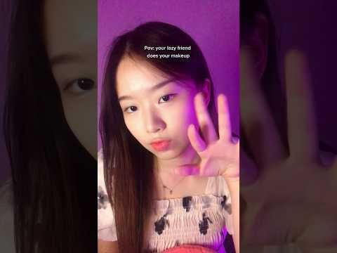 Very tingly makeup ASMR #asmr #asmrsounds #asmrtriggers