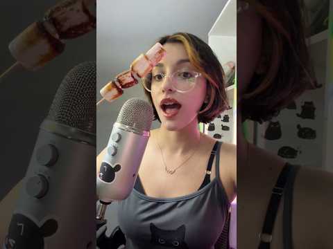 Pişmiş marshmallow? #türkçeasmr #mouthwhisper #asmr #mukbang