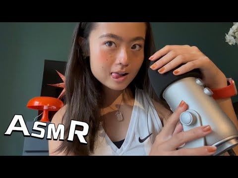 Anticipatory ASMR | CHAOTIC mic triggers, random objects