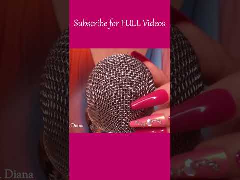ASMR Mic Scratching with No Cover, Mic Brushing  #asmr #notalkingasmr #shorts  #micscratching
