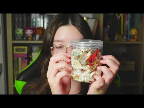 ASMR - ABRIENDO BOTE DE JOYAS MISTERIOSAS