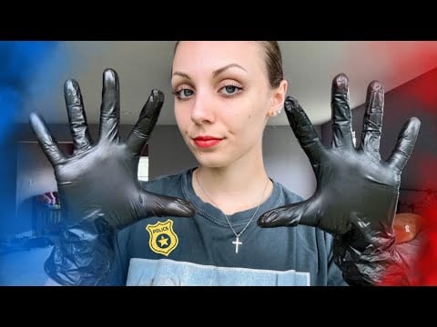 ASMR Sassy Police Pat Down! 🚨 (Glove Sounds)