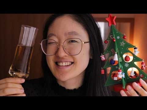 ASMR ROLEPLAY: TIA RICA SIMPÁTICA NO NATAL 🎄✨ (FALA SUAVE)