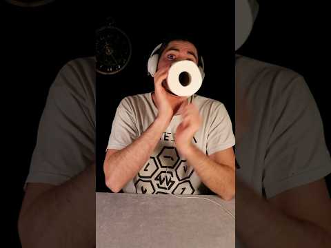ASMR avec un rouleau de PQ #asmr #asmrfrançais #tapping