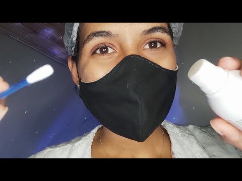 ASMR ENFERMEIRA CUIDANDO DE VOCÊ, MAS DE VERDADE 🩹