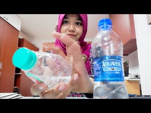 [ASMR] sounds of water bottles (water sound)