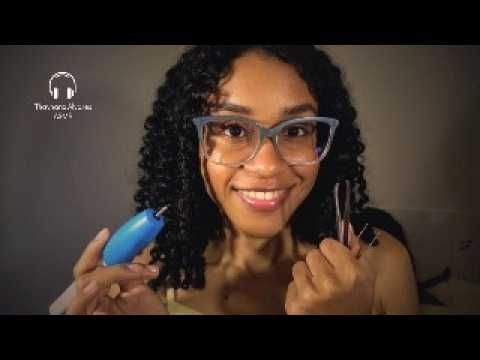 ASMR Limpeza de Ouvido com Pinça | Sons Metálicos Relaxantes