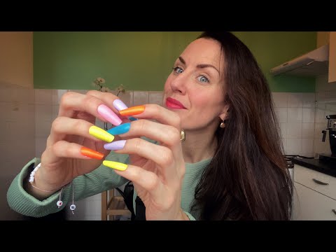 ASMR | Nail Tapping with LONG Nails | No Talking