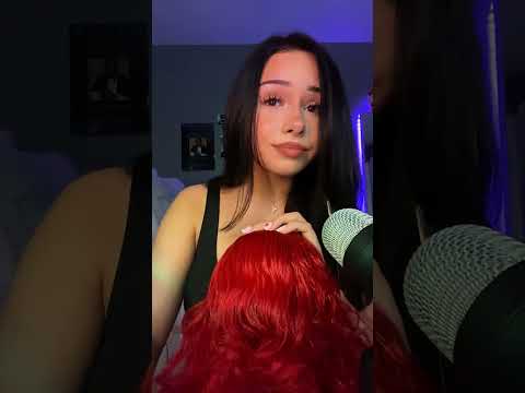 she tipped me in seashells🐚 #asmr #asmrmassage #sleepy #lowqualityasmr