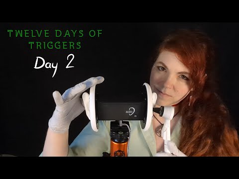 ASMR - Original Otoscope  - Gloves, Soft Spoken - Day 2 of 12 Days of Triggers