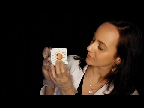 ASMR Anatomy Lesson: The Eye 👩🏻‍⚕️👁️ (soft spoken, glove & coat sounds, wooden study cube)