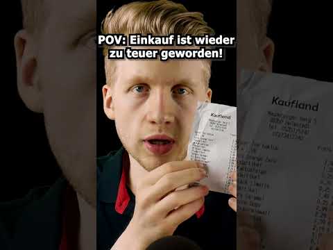 ASMR - POV: Einkauf ist wieder zu teuer geworden! #shorts #asmr #roleplay #deutscheasmr