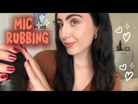 ASMR ~ Fast & Aggressive Intense Mic Rubbing ⟡˙⋆ (visuals) #asmr 