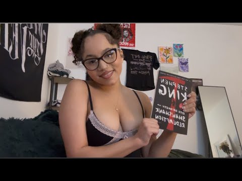 asmr reading you a book 📖