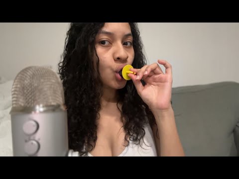 ASMR Hablemos (con ring pop) 🍭