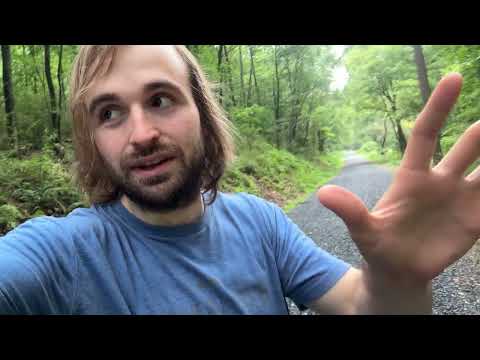 asmr camera movement practice on a hill