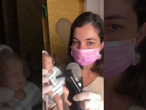 Cuidando do bebê prematuro - ASMR #shorts