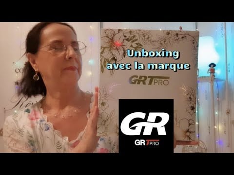 Unboxing avec la marque "GRTPRO" 