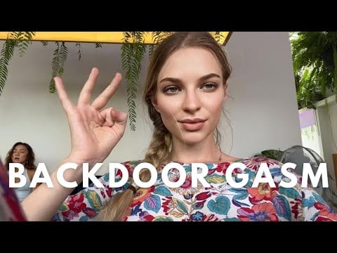 3 Steps to BACK DOOR GASM 🚪 