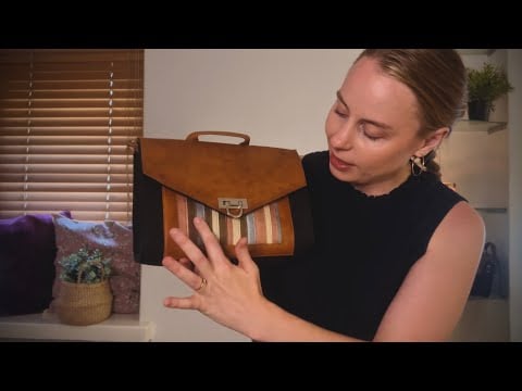 asmr roleplay | leather bag shop | lapland collection