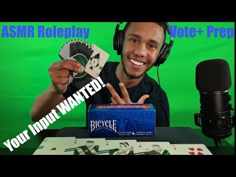ASMR Blackjack Roleplays Info - Shuffling Cards