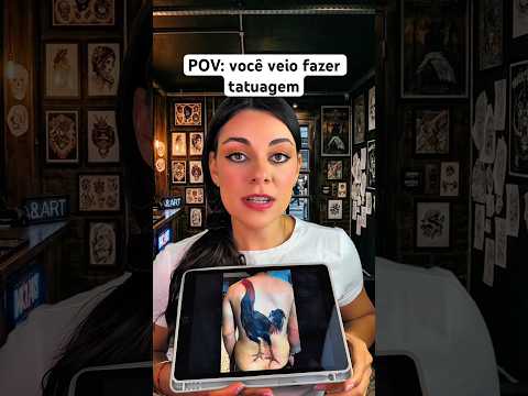 POV: você veio fazer tatuagem #asmr #humor #shorts #asmrsounds