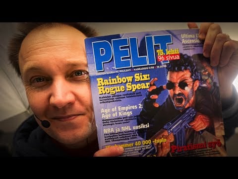 Whispering ASMR Vintage Gaming Magazine November 1999 Pelit Counter Strike Beta