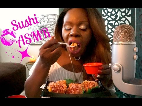 SUSHI ASMR Eating Sounds