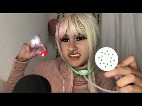 ASMR| worst reviewed doctor gives you a check up! *she’s SUPER mean* 👩‍⚕️