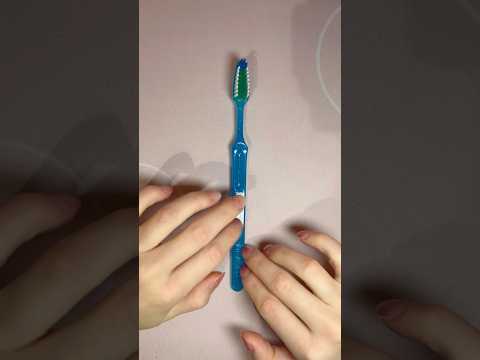 ASMR Tapping On A Toothbrush #ASMR #Shorts