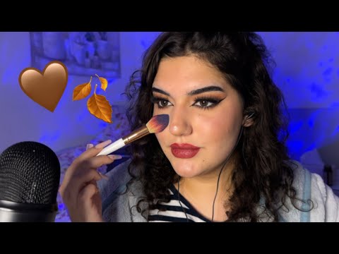 ASMR MAQUÍLLATE CONMIGO MIENTRAS HABLAMOS 🤎😘