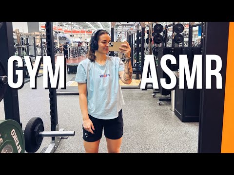 *ASMR* IN THE GYM 💪🏼 (Public ASMR)