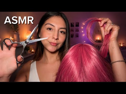 ASMR ROLEPLAY / CORTE DE CABELLO ✂️ MASAJE CRANEAL 🧠