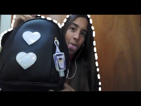 ASMR español. ¿Qué tengo en mi BOLSO?🌸