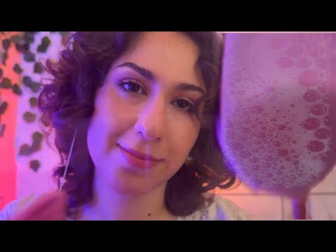 ASMR Fairy🧚🏻‍♀️ Facial Cleansing & Spa Treatment 🧖‍♀️ (POV On Your Screen)