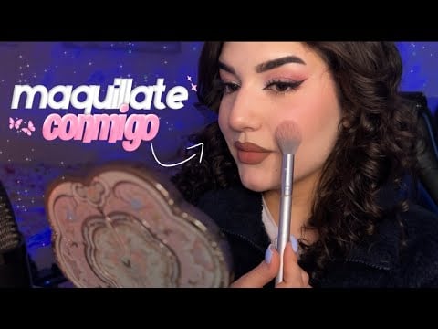 ASMR MAQUÍLLATE CONMIGO💕 Con Productos de Flower Knows🧸