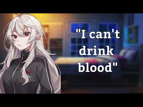 {Asmr} shy vampire only eats fruits [f4a] [cute] [kissing] [shy] [starving]