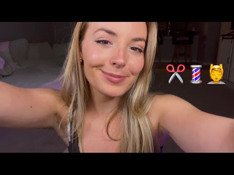 ASMR Giving You a Scalp Massage & Haircut I Deep Sleep