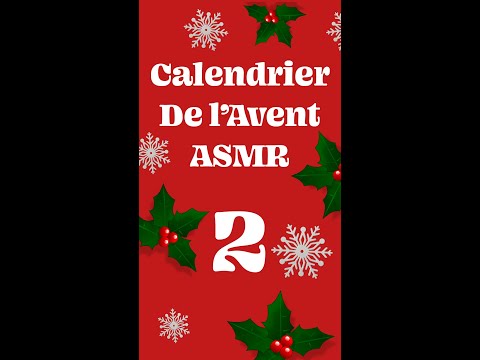 [ASMR FR] 🎁 #2 Calendrier De l'Avent ASMR | Le Pinceau🎁