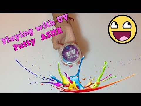 UV Putty Experiment ASMR