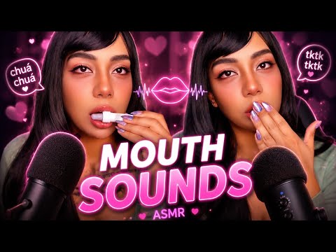 ASMR PARA QUEM AMA SONS DE BOCA SONIDOS DE BOCA 👄 MOUTH SOUNDS #ASMR 
