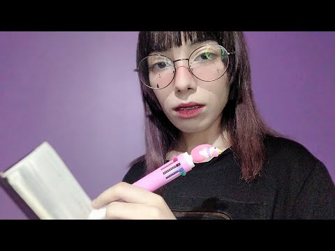 ASMR TE FAZENDO PERGUNTAS PESSOAIS