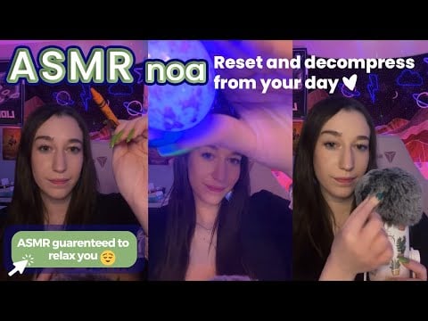 Tingly Sounds, Personal Attention, Makeup | ASMR to ease you into sleep 💕| live #267