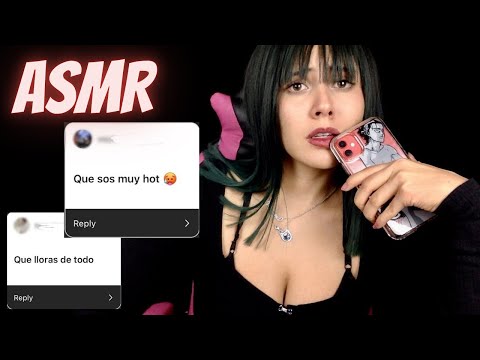 ASMR español ✨ LO QUE SUPONEN MIS SEGUIDORES DE MI :0 🔥 casi lloro