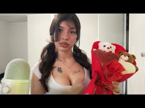 ASMR BFF Wants You To Be Her Valentine (comforting, personal attention) 