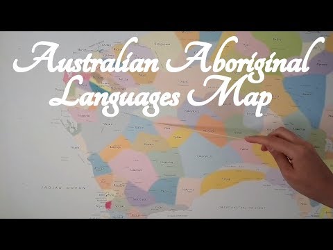 ASMR Australian Aboriginal Lands Map with Pointer (Southwest, Geography) ☀365 Days of ASMR☀